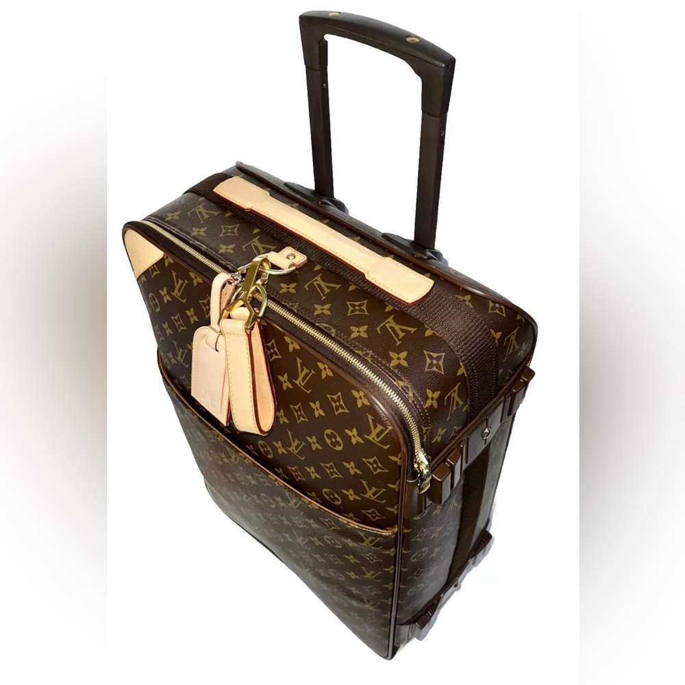 Louis Vuitton Pegase 55 Monogram Suitcase 💝 Excellent Classic Carry on - Picture 2 of 15